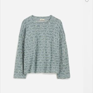 Madewell Crewneck Long-Sleeve Knit Tee in Stripe - XXS - NWT